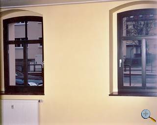 Fenster in sanierten Mietwohnungen